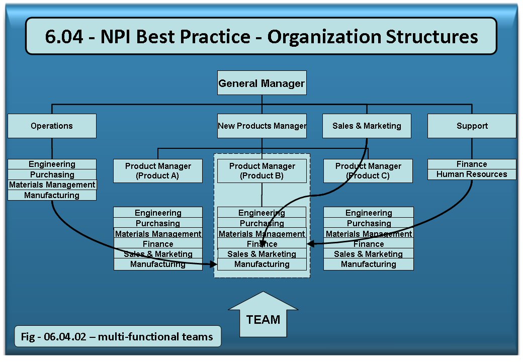 NPI - Multi-functional teams